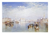 View of Venice: The Ducal Palace  Dogana and Part of San Giorgio