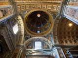 Ceiling of the Dome in St Peter's Basilica