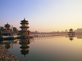 Spring and Autumn Pavilions on Lotus Lake