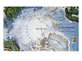 Map of Peary's North Pole Expedition