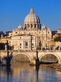 Sant'Angelo Bridge and St Peter's Basilica