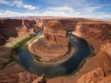 USA Arizona Horseshoe Bend elevated view