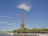 Eiffel Tower viewed from the Seine