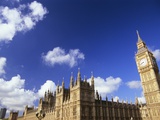 Houses of Parliament and Big Ben  London  UK