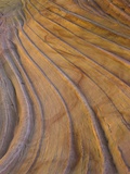 Colorful striated sandstone layers at Coyote Buttes