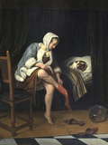 Woman at Her Toilet