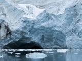 Glacier Ice  Spitsbergen Island  Svalbard  Norway
