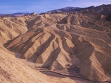 USA  California  Death Valley National Monument  Zabriske Point  Erosion Patterns in Sandstone