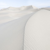 Sand dunes in the desert