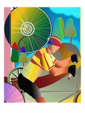 Person Riding Bicycle