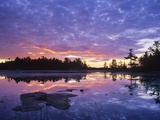 Lighthouse Pond at Sunrise  Kilarney Provincial Park  Ontario  Canada