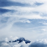 Mount Fuji with Clouds