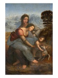 Virgin and Child with St Anne by Leonardo da Vinci