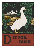 D is for duck