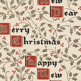 Merry Christmas and Happy New Year pattern