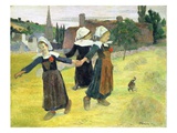 Breton Girls Dancing  Pont-Aven