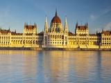 Hungarian Parliament Building in Budapest