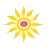 Smiling sun