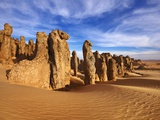 Eroded landscape in Tassili du Hoggar