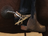 Chilean Cowboy with Elaborate Spurs