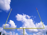 Football Goal Posts Against Sky