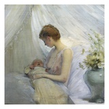 Young Woman and Baby