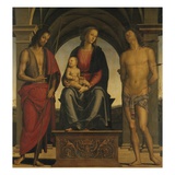 Madonna and Child with Saint John the Baptist and Saint Sebastian