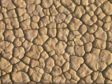 Cracked  Dry Lake Bottom Pattern in Death Valley