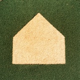 Home Plate on an Artificial Turf Field