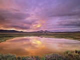 Blackstone Uplands at Sunset  Tombstone Territorial Park  Yukon Territory  Canada