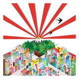 Mount Fuji and Tokyo