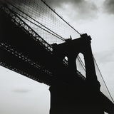 Silhouette Of The Brooklyn Bridge/New York