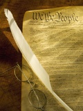 Declaration of Independence and Quill