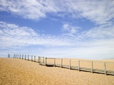 Boardwalk at Chesil Beach in Dorset