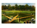 Illustration of Baseball Game