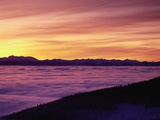Livingston Range and Clouds