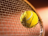 Tennis Racket Broken by Tennis Ball
