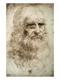Self-Portrait by Leonardo da Vinci