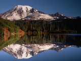 Mount Rainier Reflected in Bench Lake