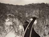 Highway Crossing a Creek