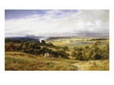 A View of Runnymede with Windsor Castle  England
