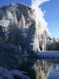 El Capitan and Merced River in Winter