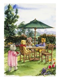 Teddy Bears at a Backyard Tea from Teddy Bears' Picnic Cookbook