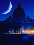 St Peter's Basilica at Night