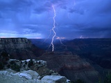 Lightning Above Grand Canyon