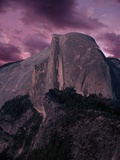 Purple Sky over Half Dome