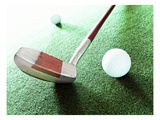 Putter and Golf Ball