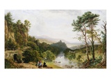 A View of the Wye River  South Wales
