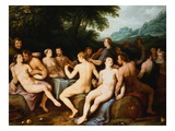 Figures Feasting Out of Doors