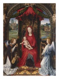 Madonna and Child with Two Angels